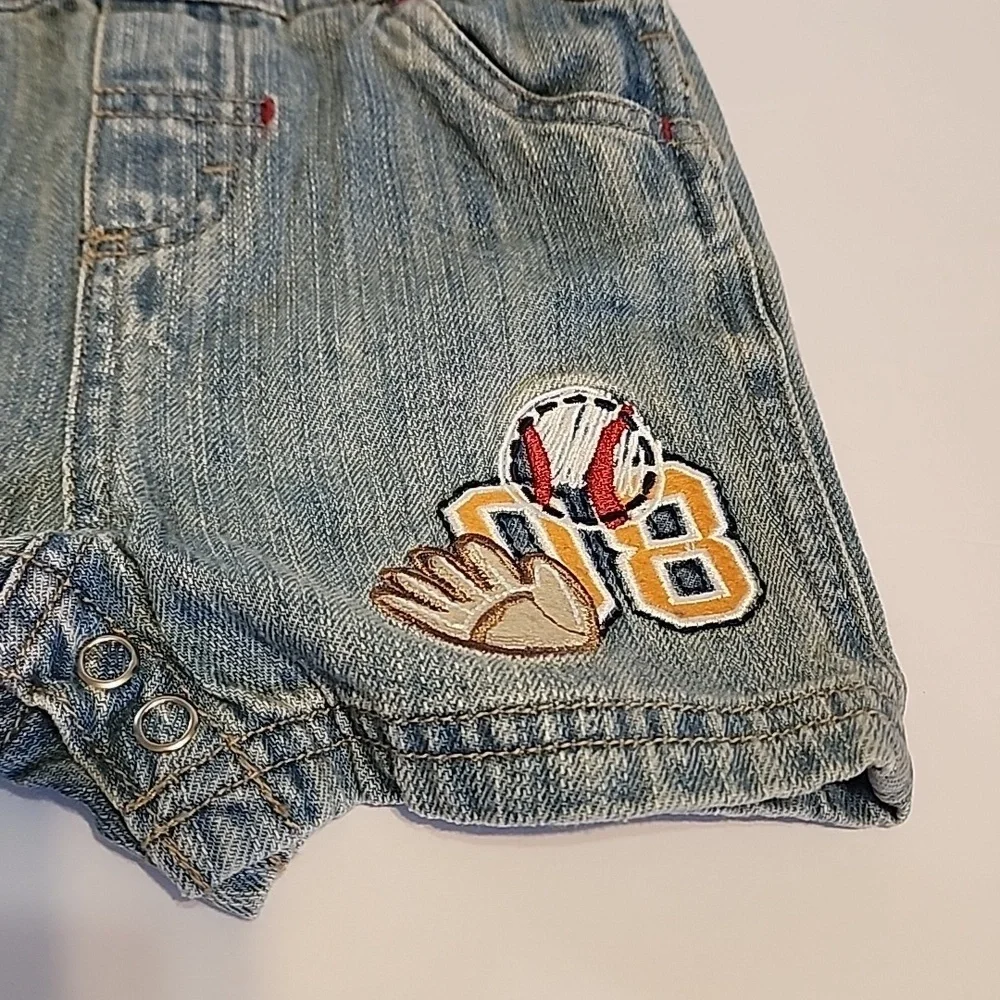 Kids Denim Overalls Brand Carte's Size 6months